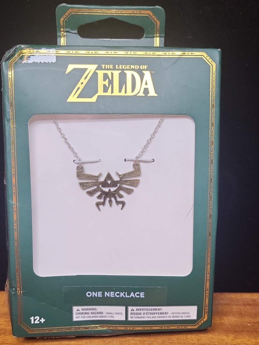 Nintendo The Legend of Zelda Silver Hylian Crest Necklace